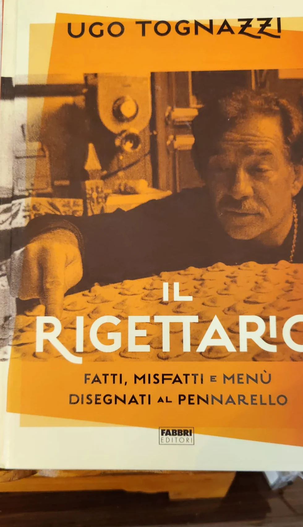 Copertina del libro Il Rigettario di Ugo Tognazzi
